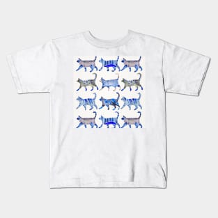 Blue Cat Collection Kids T-Shirt